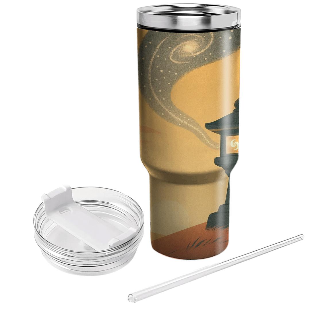 Beacon Of Quiet Dawn tumblers with lids