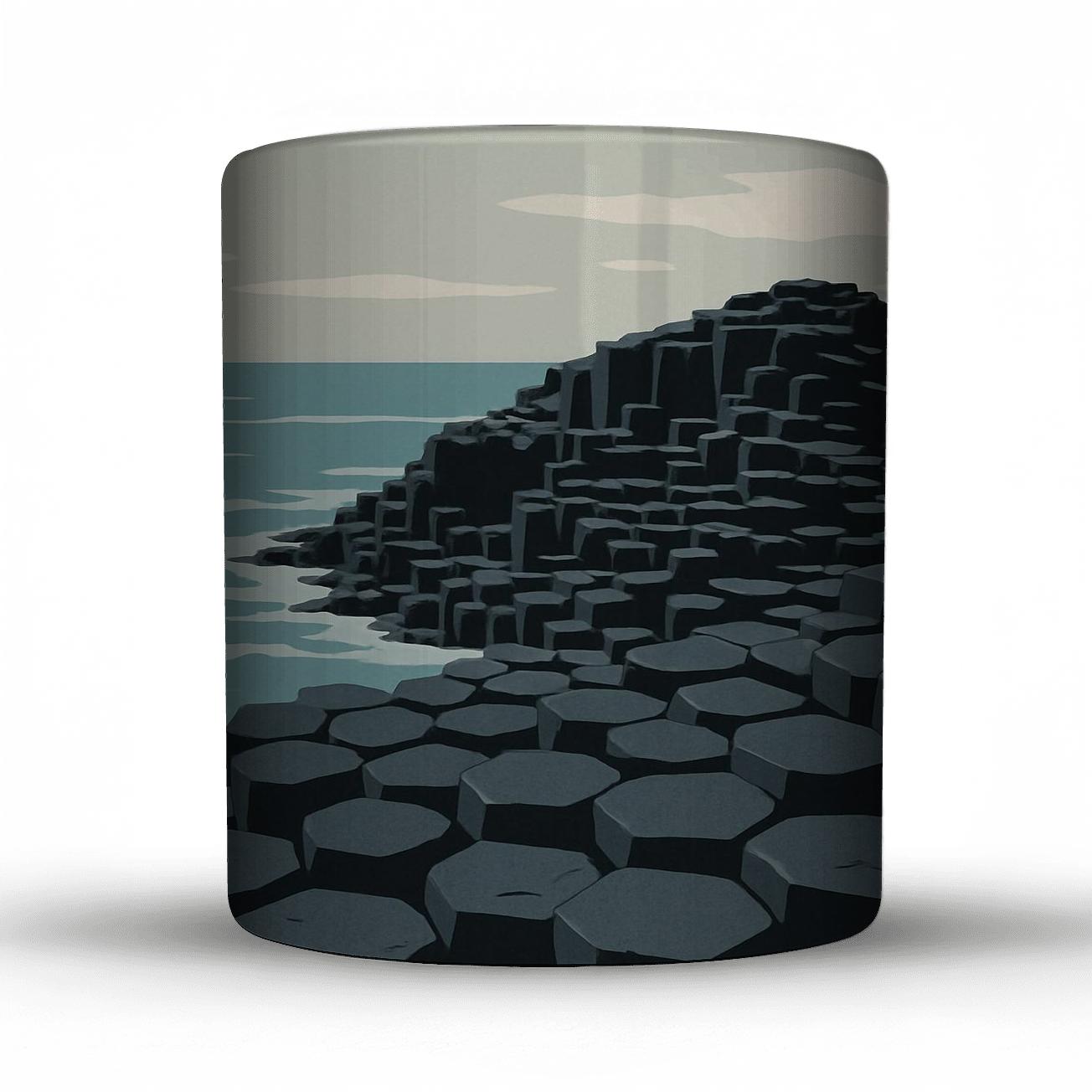 Giant Causeway Basalt Steps novelty coffee mugs
