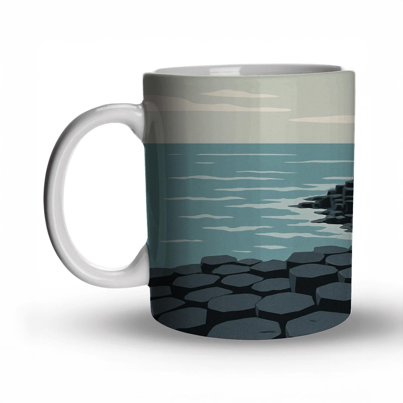 Giant Causeway Basalt Steps novelty coffee mugs