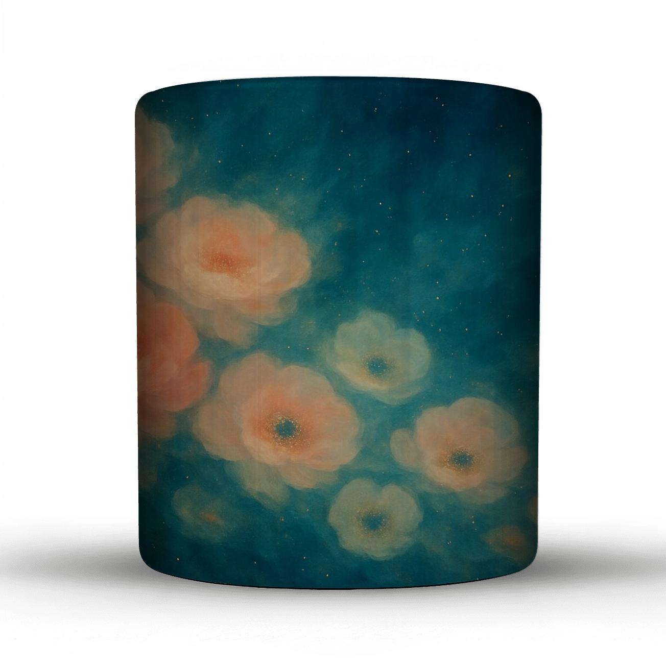 Nebula Petal Cascade gift mugs for occasions
