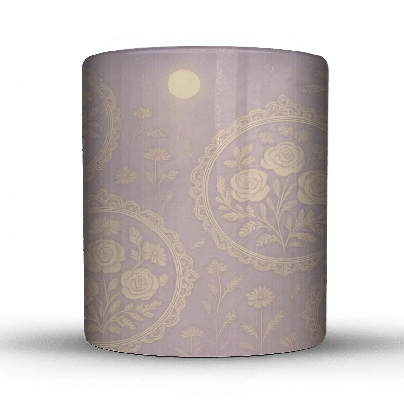 Lunar Meadow Lace gift mugs for occasions