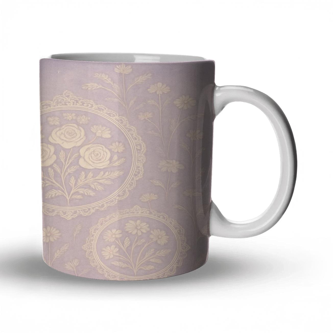Lunar Meadow Lace gift mugs for occasions