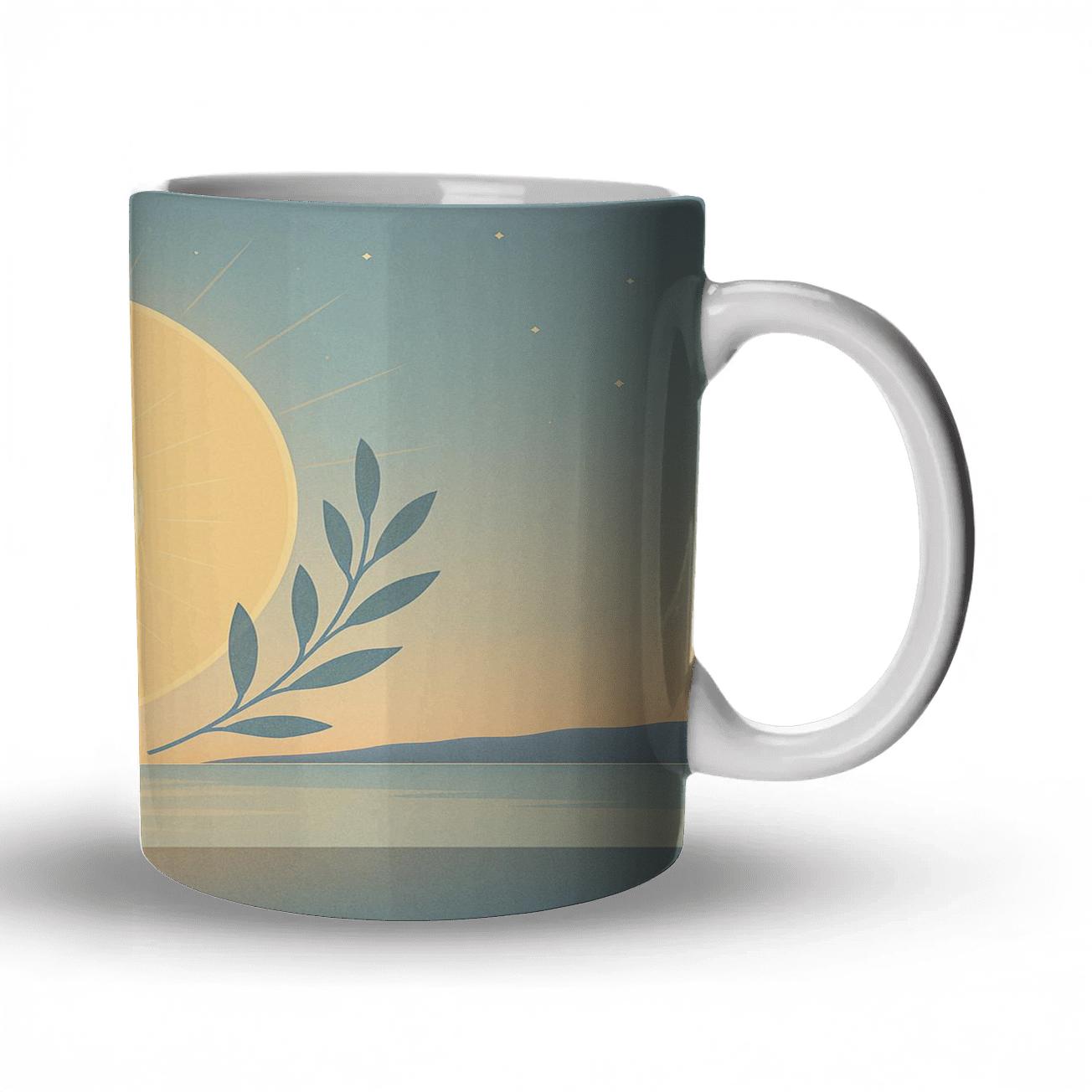 Harmony Of Sacred Light custom printed mugs