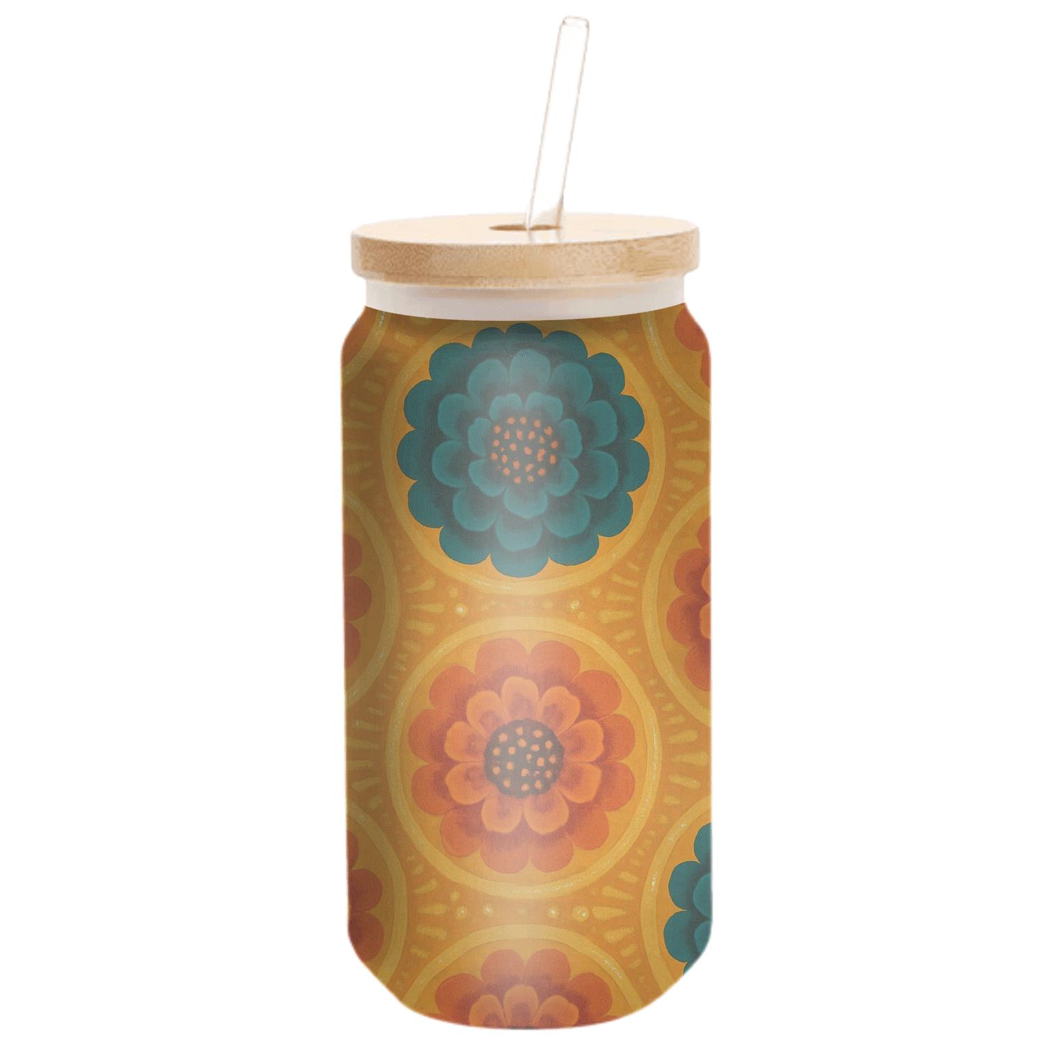 Nebula Marigold Tapestry handcrafted glassware drinkware