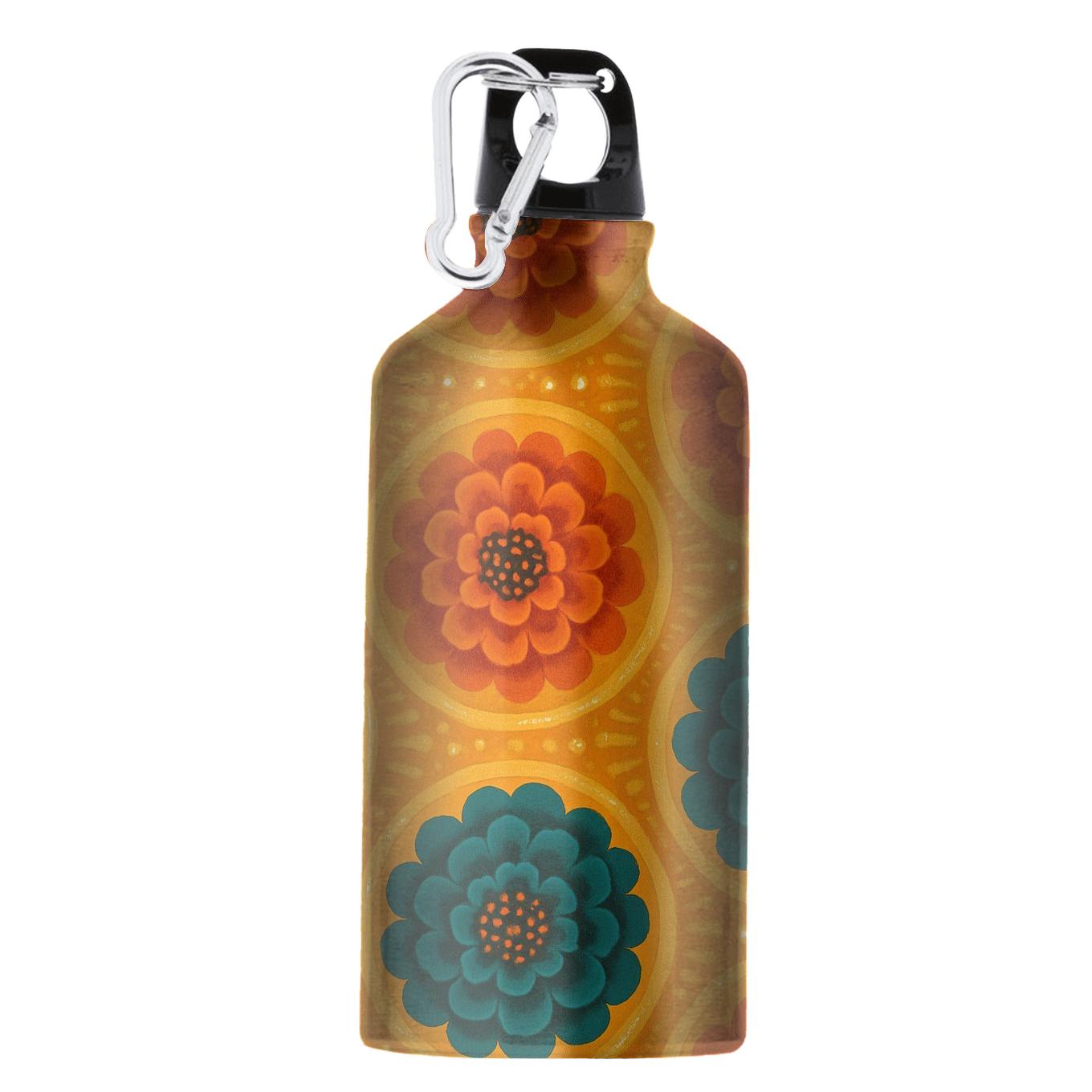 Nebula Marigold Tapestry stylish sports bottles