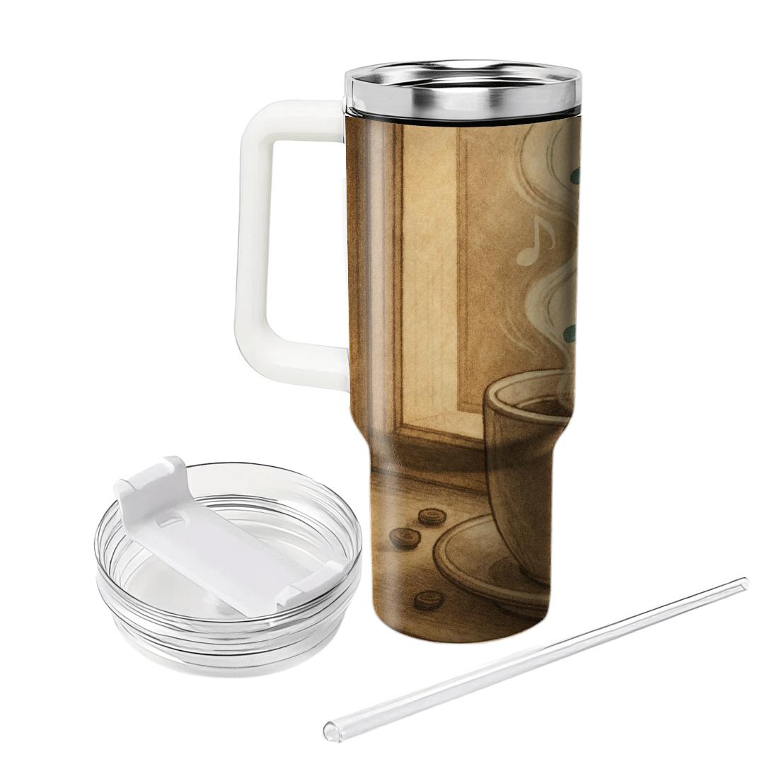 Steam As Melody travel tumblers