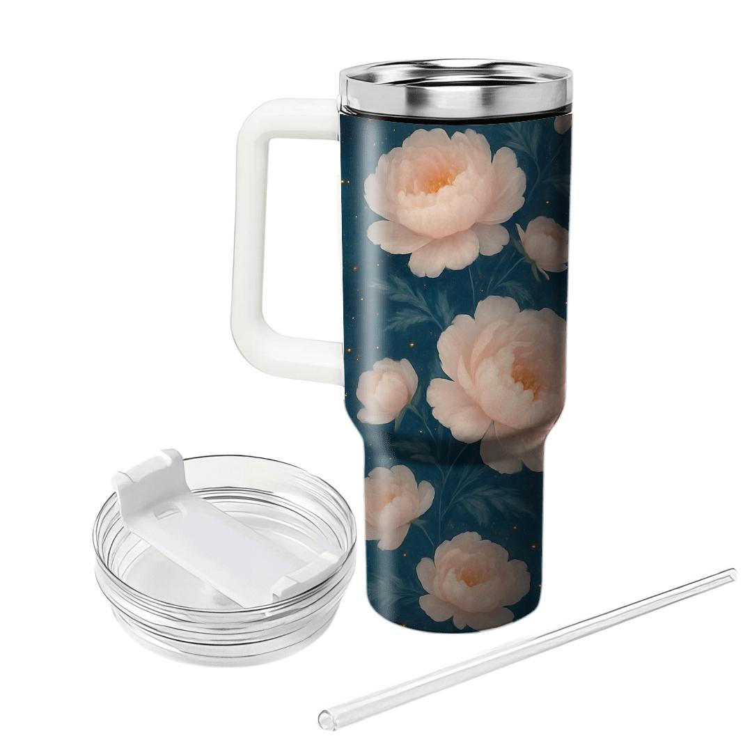 Nebula Peony Cascade tumbler cups