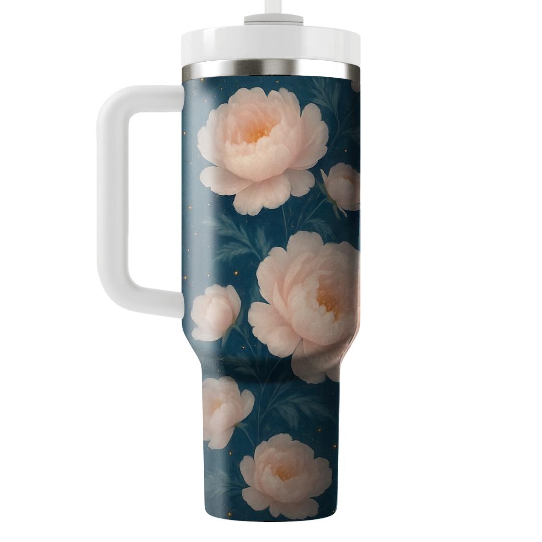 Nebula Peony Cascade tumbler cups