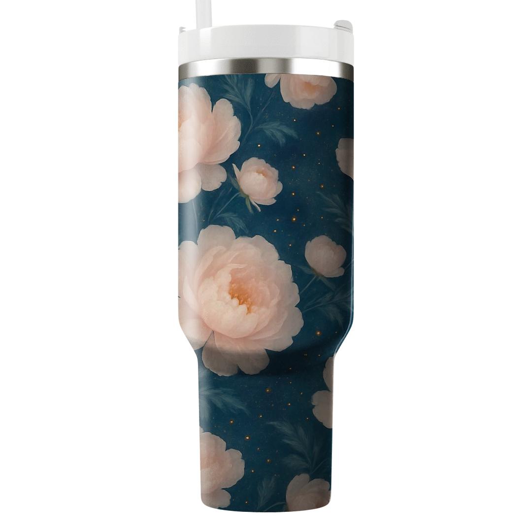 Nebula Peony Cascade tumbler cups
