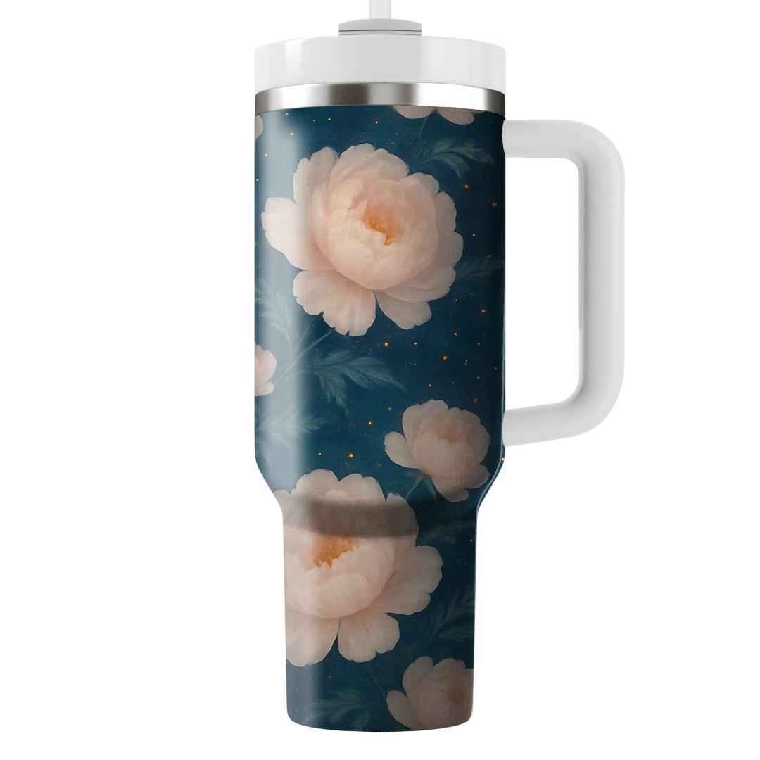 Nebula Peony Cascade tumbler cups