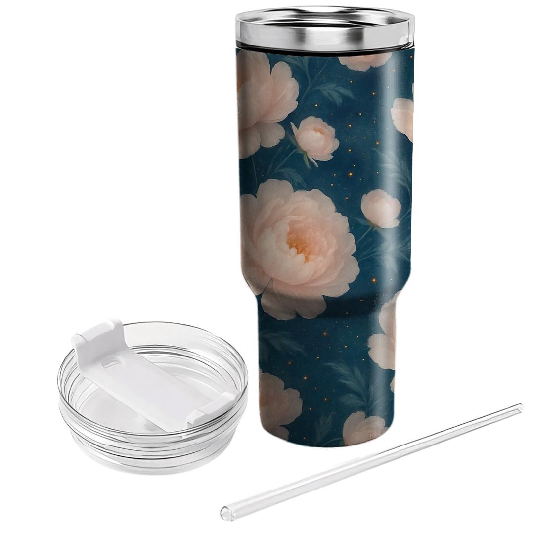 Nebula Peony Cascade tumbler cups