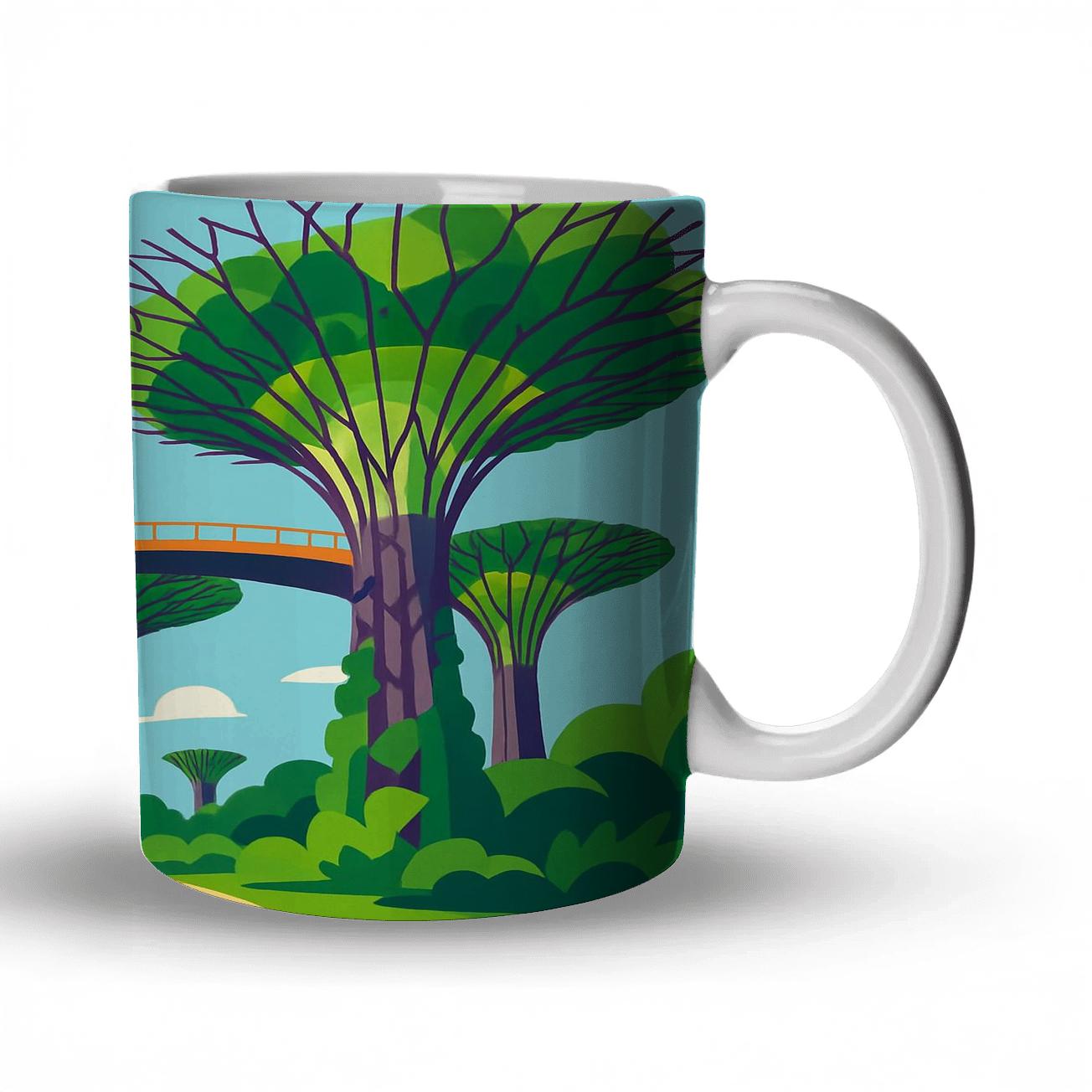 Garden By The Bay Singapore personalized mugs