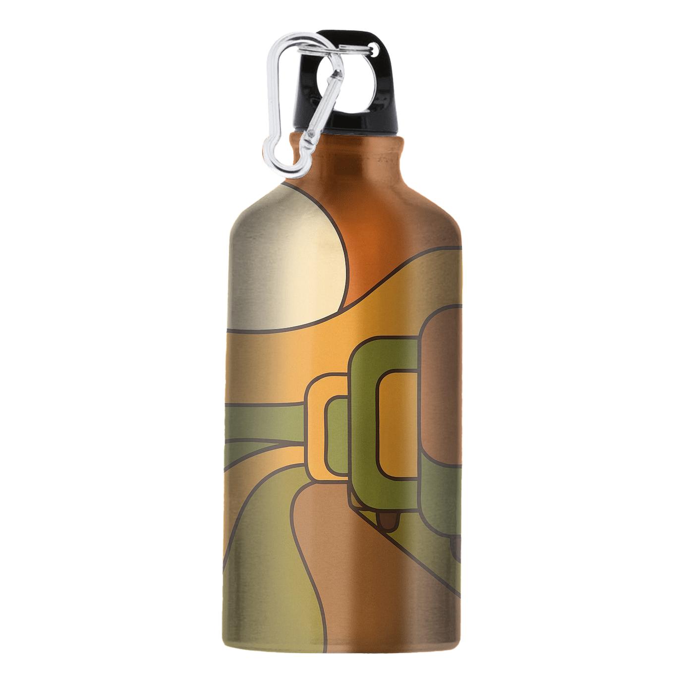 Sunset Caravan Mosaic portable sports bottles