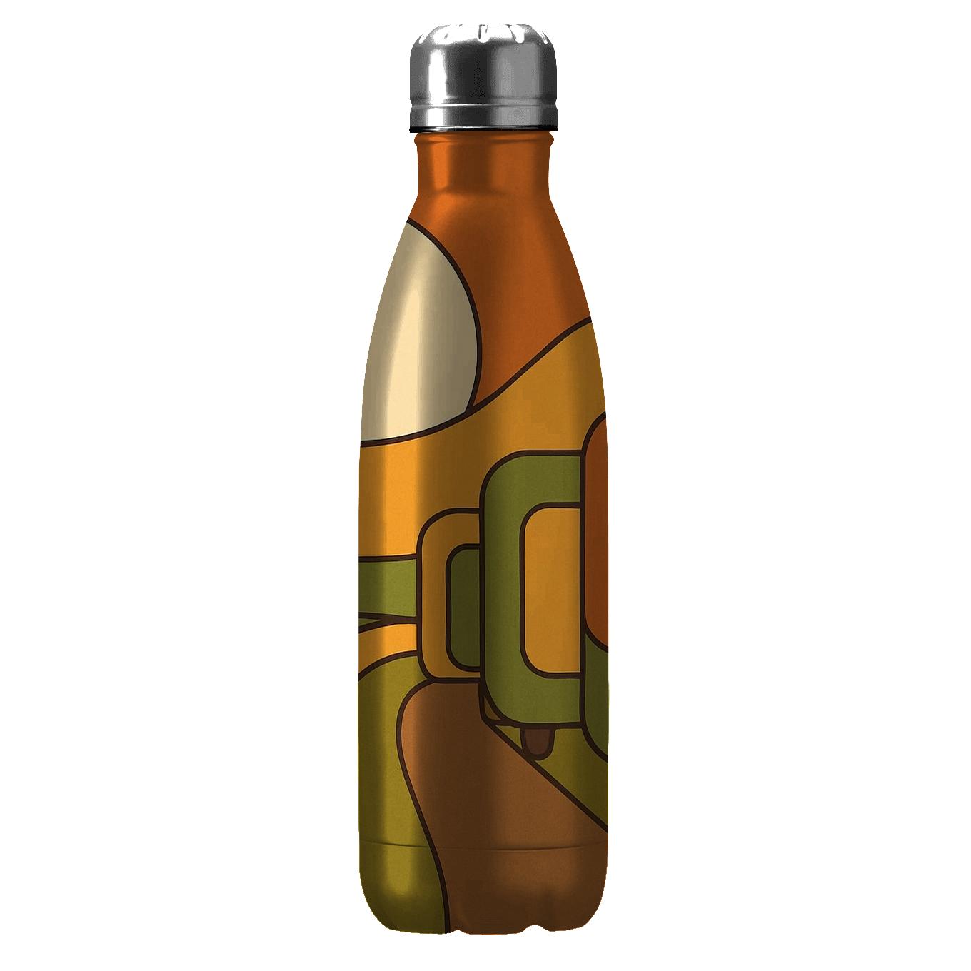 Sunset Caravan Mosaic personalized water bottles