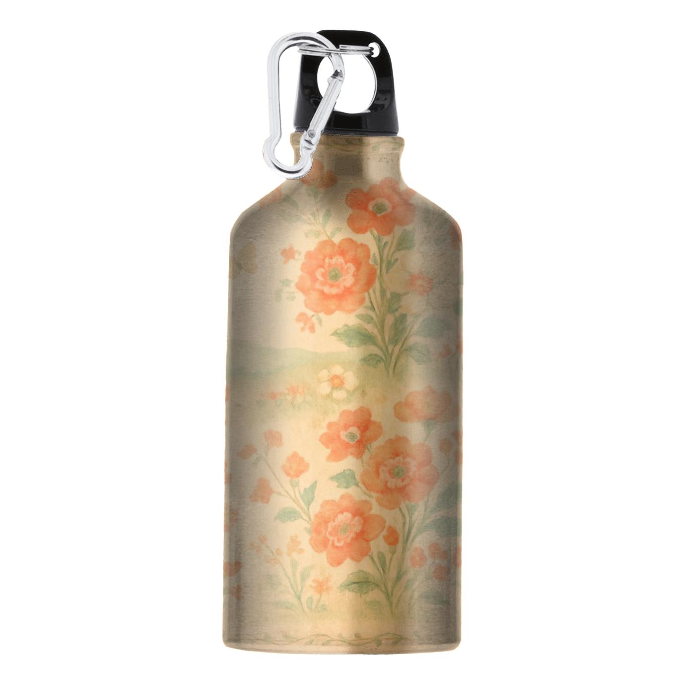 Apricot Meadow Tapestry athletic sports bottles