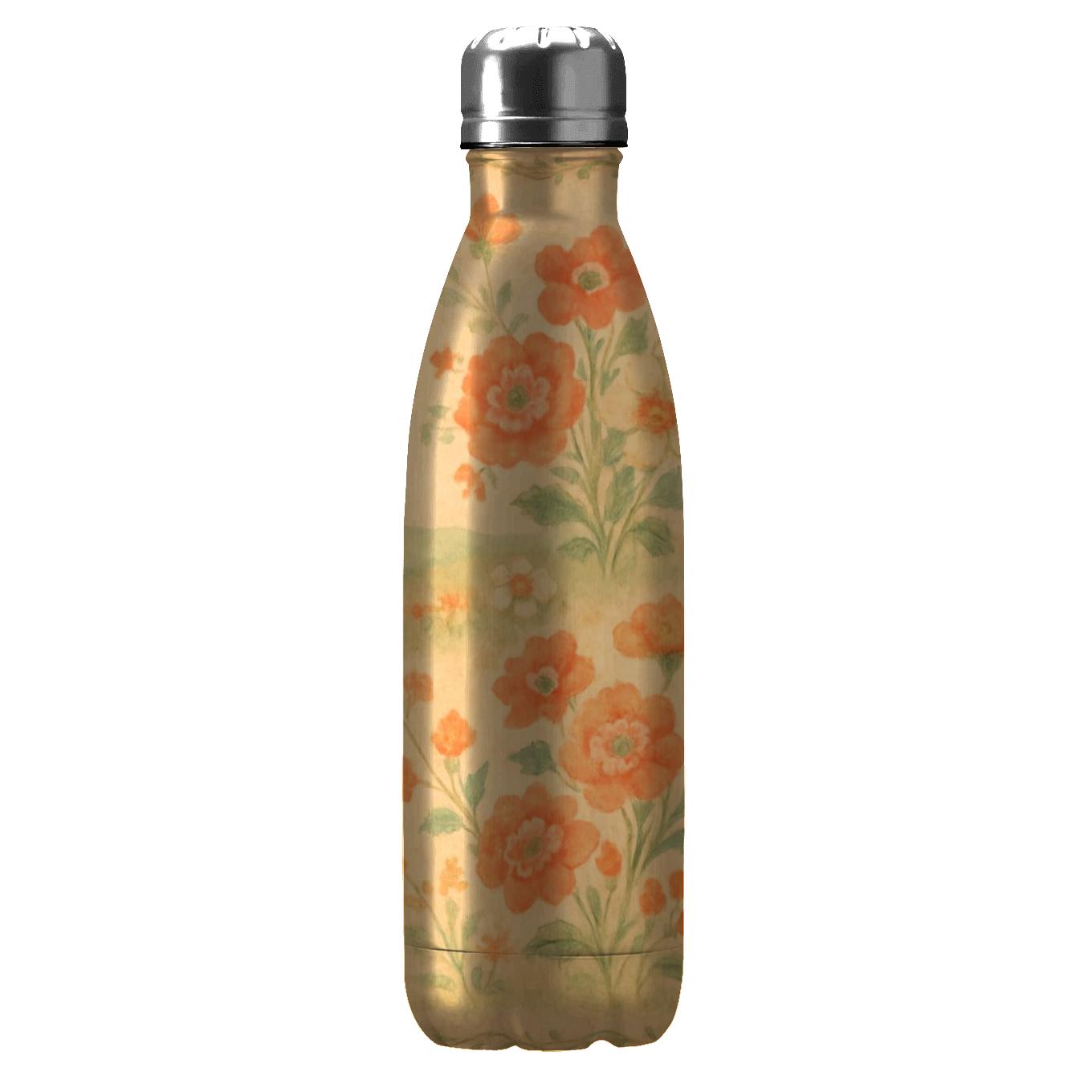 Apricot Meadow Tapestry decorative water bottles