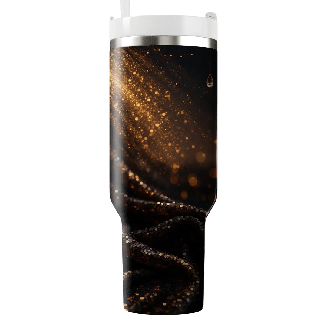 Solar Glitter Cascade tumblers for gifts