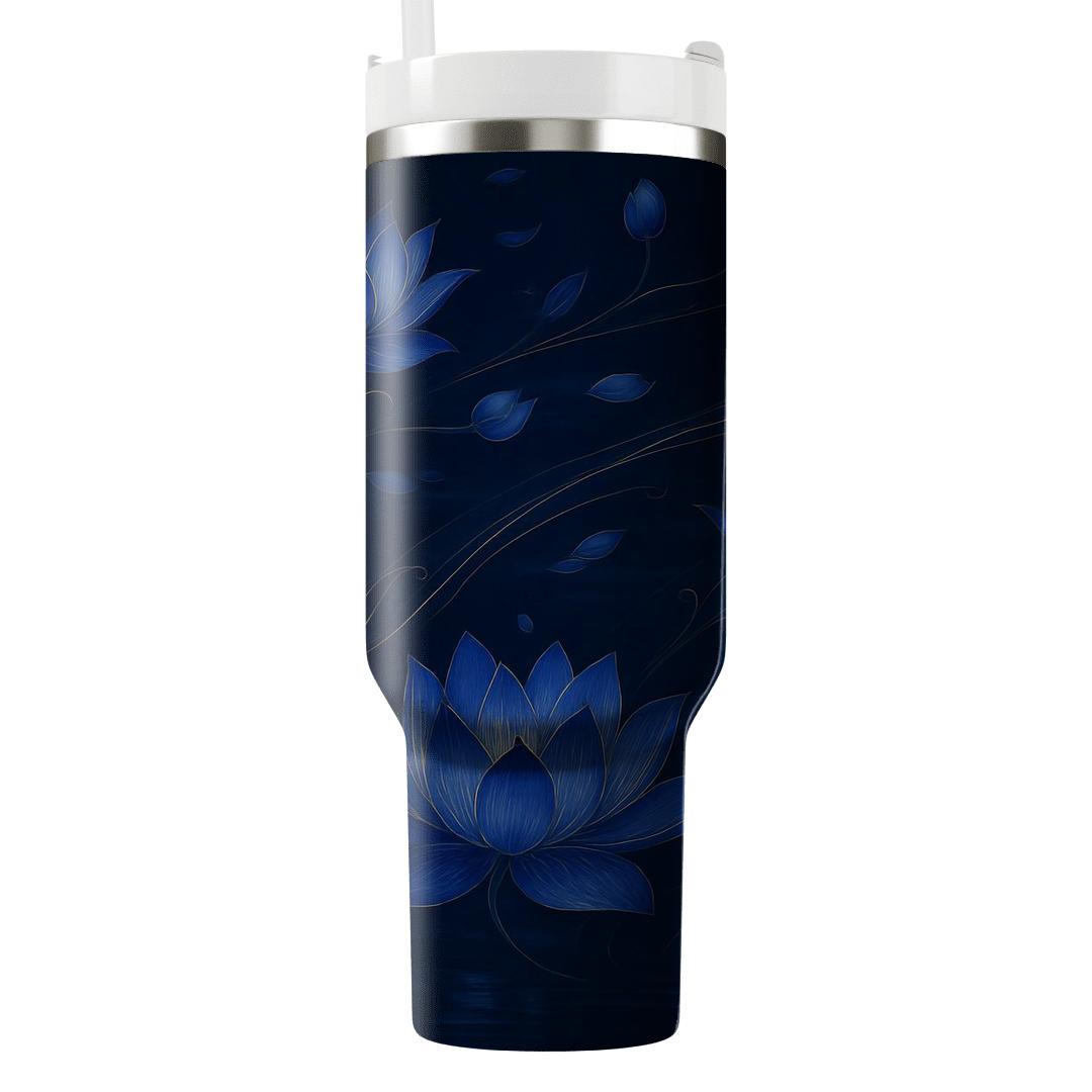 Midnight Lotus Sonata custom tumblers