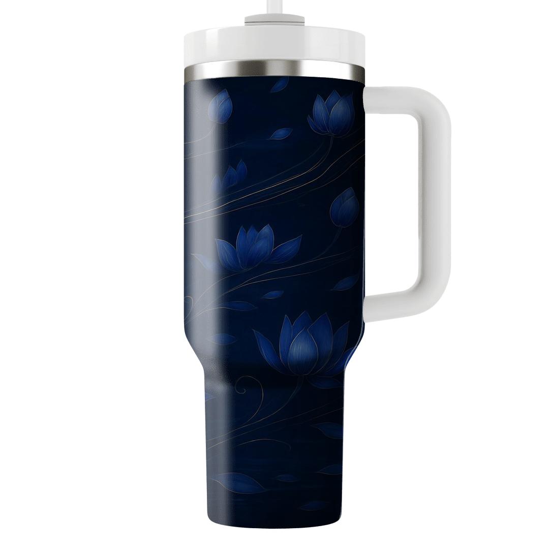 Midnight Lotus Sonata custom tumblers