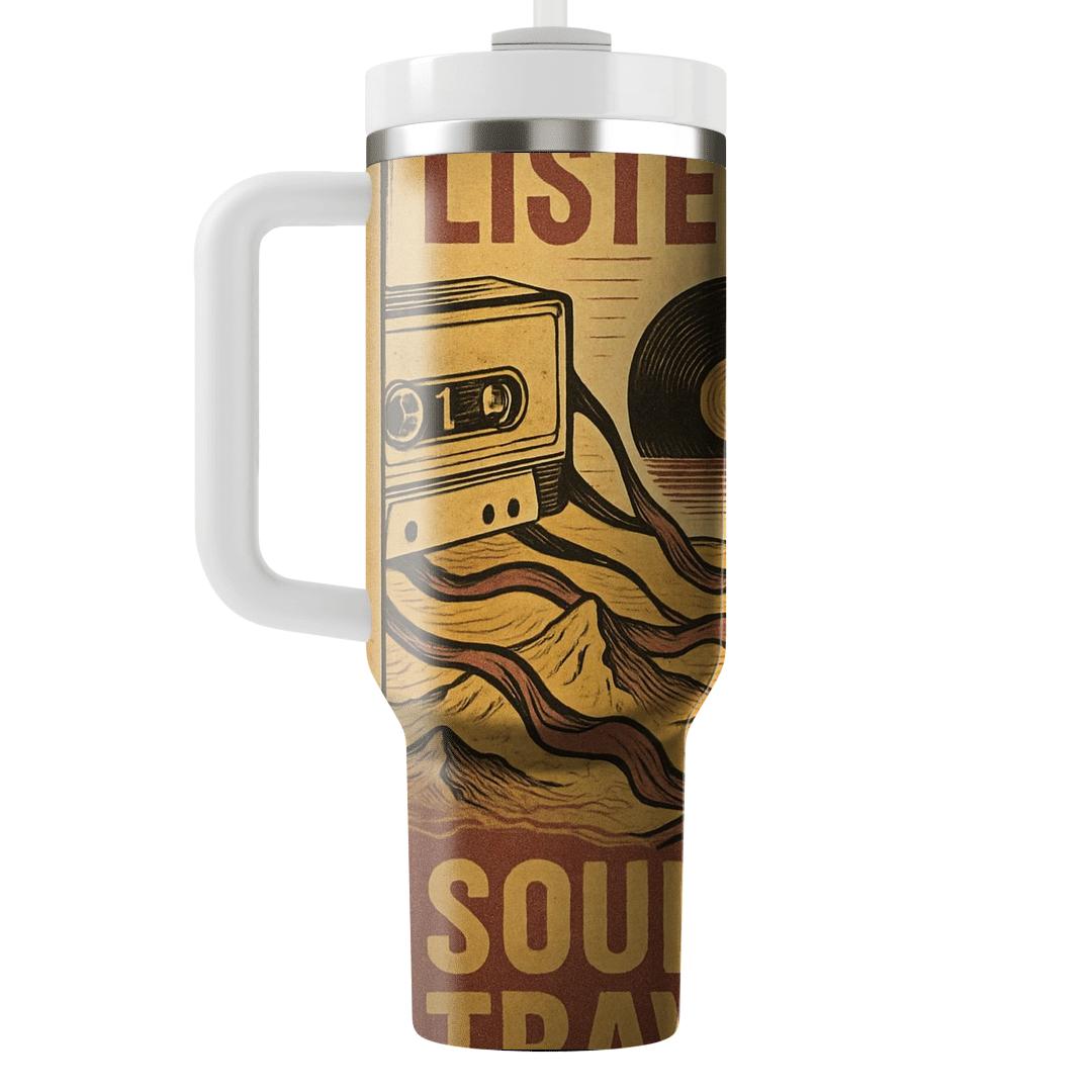 Analog Voyager Cassette Map decorative tumblers