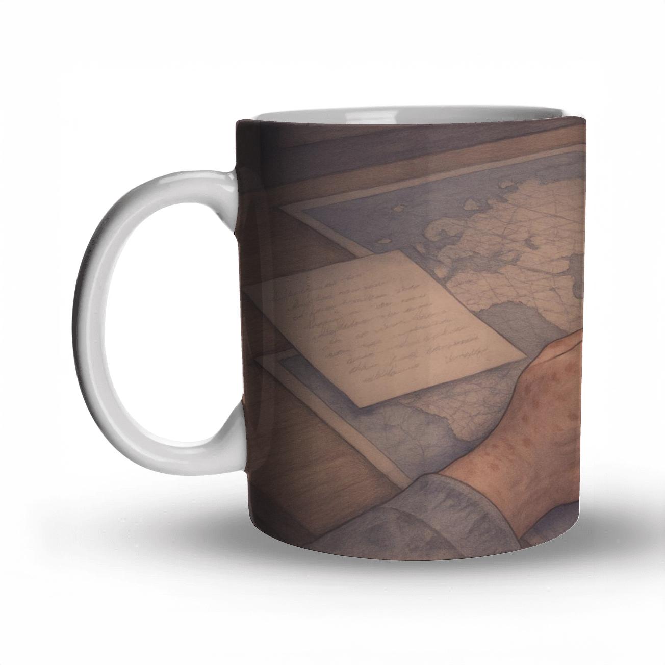 Atlas Of Gentle Paths decorative mug sets