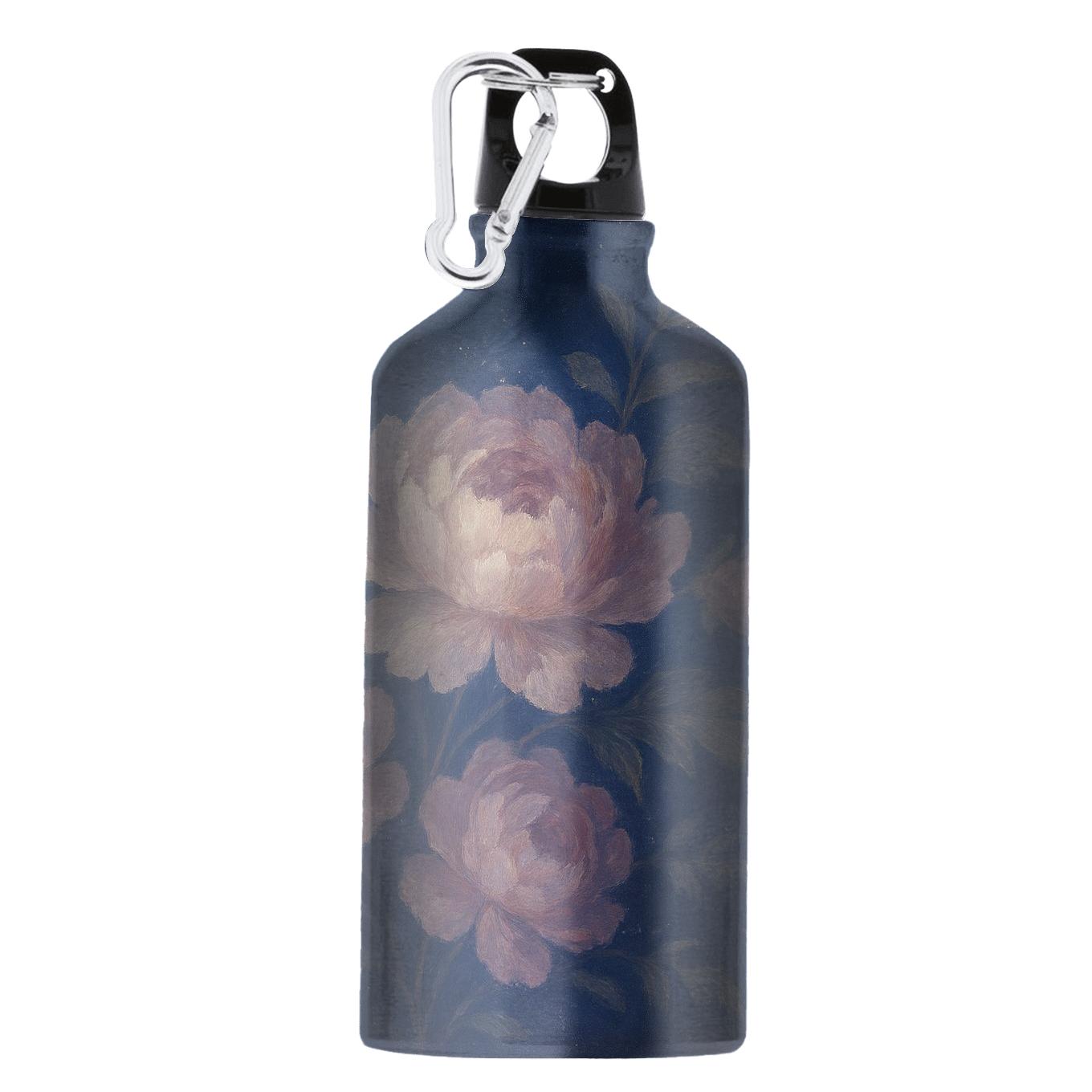Moonlit Peony Tapestry athletic sports bottles