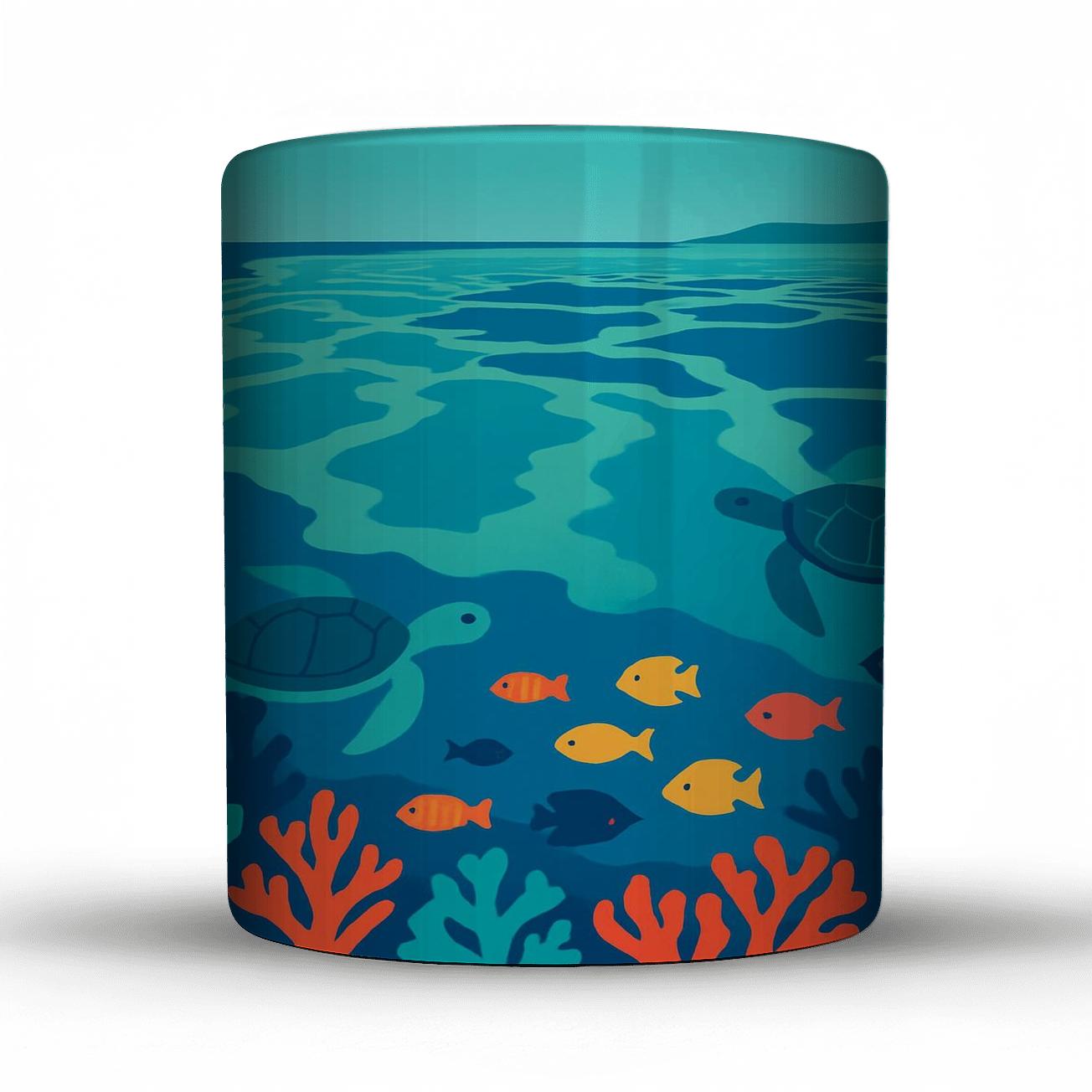 The Great Barrier Reef - Australia insulated thermal mugs