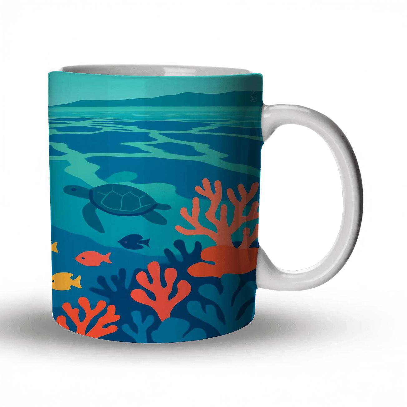 The Great Barrier Reef - Australia insulated thermal mugs