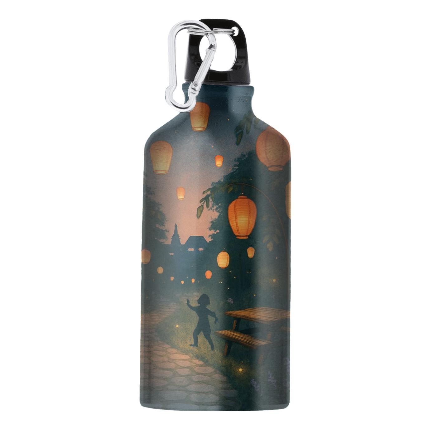 Midsummer Lantern Garden sports bottles with lids