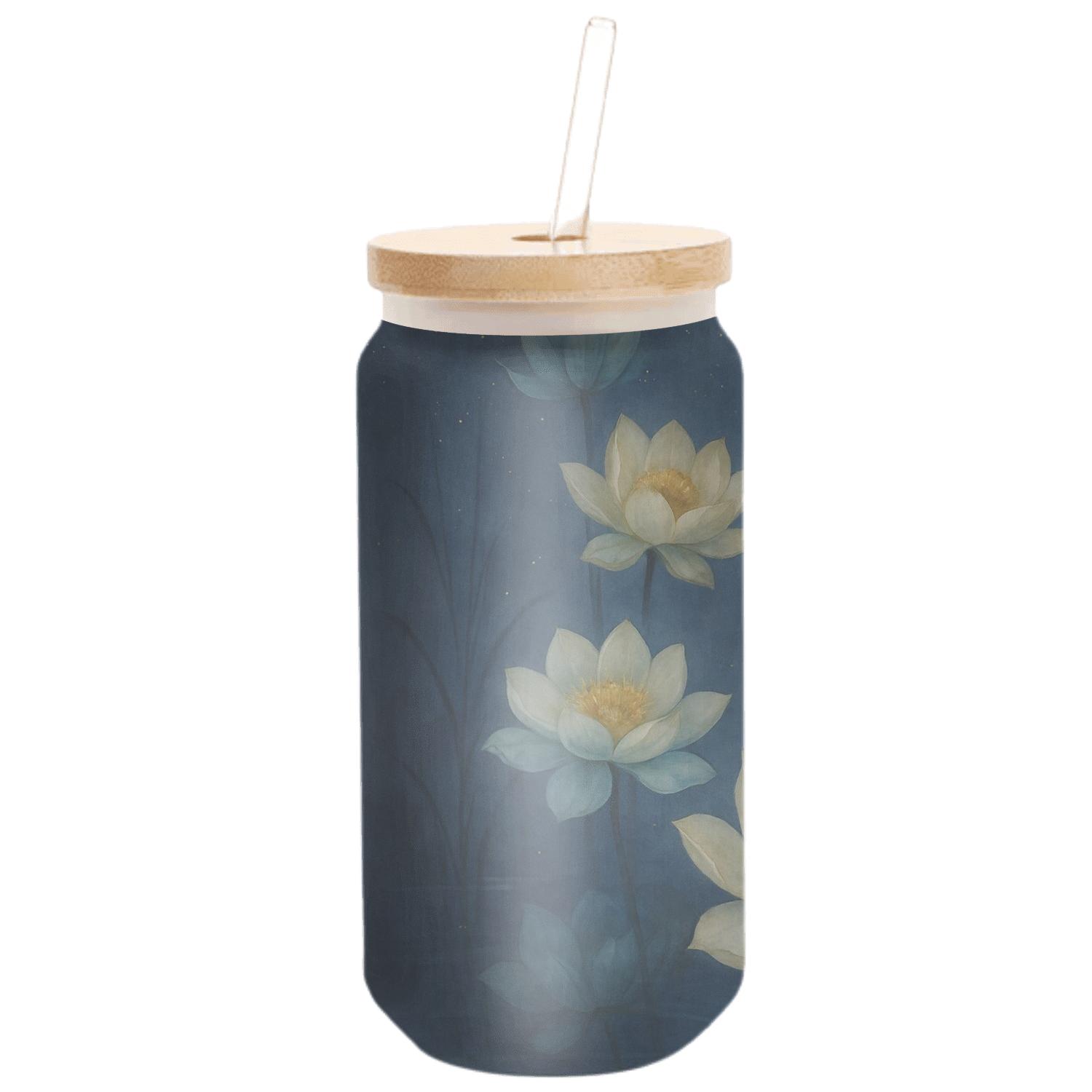 Midnight Lotus Cascade glassware drinkware