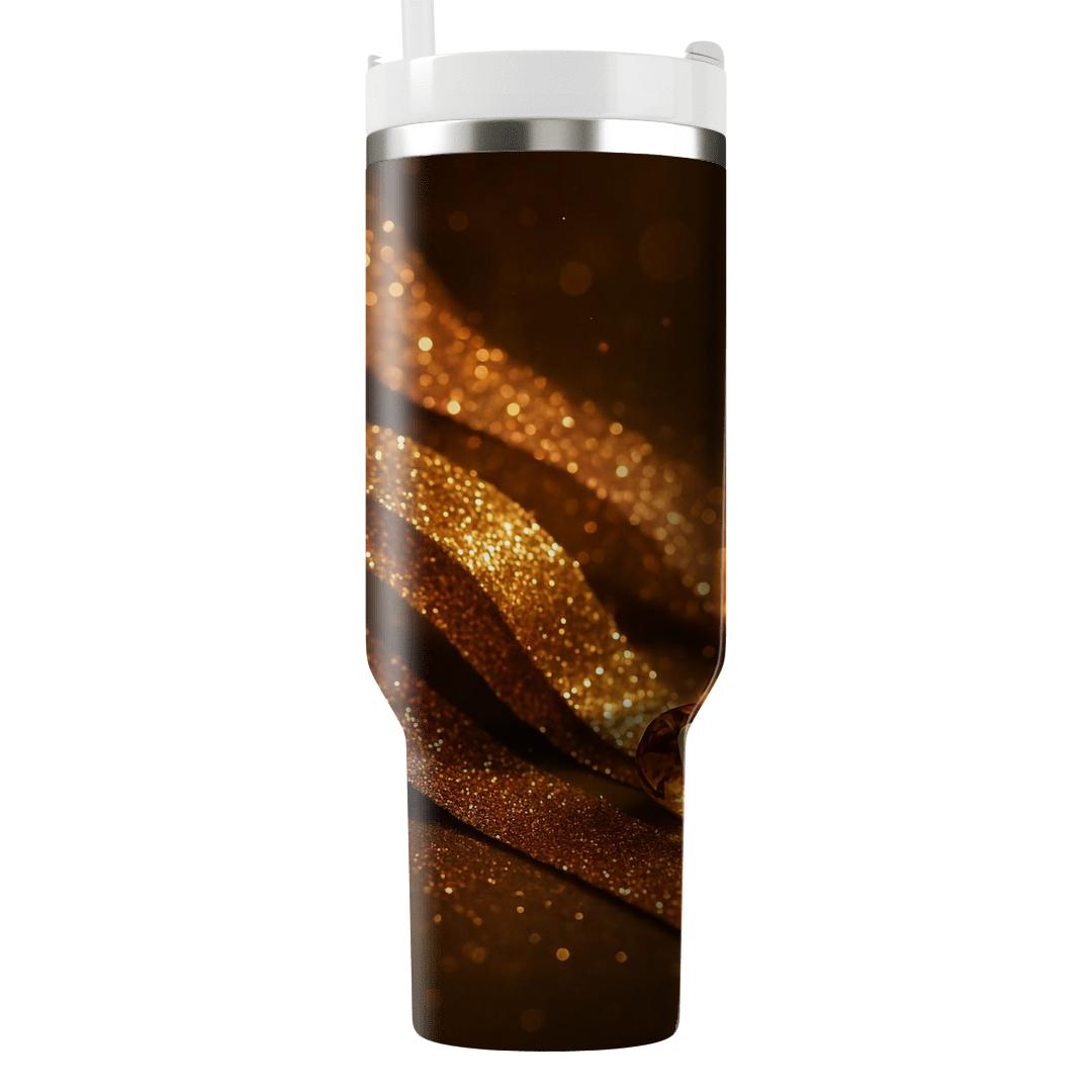 Solar Glitter Cascade unique tumblers