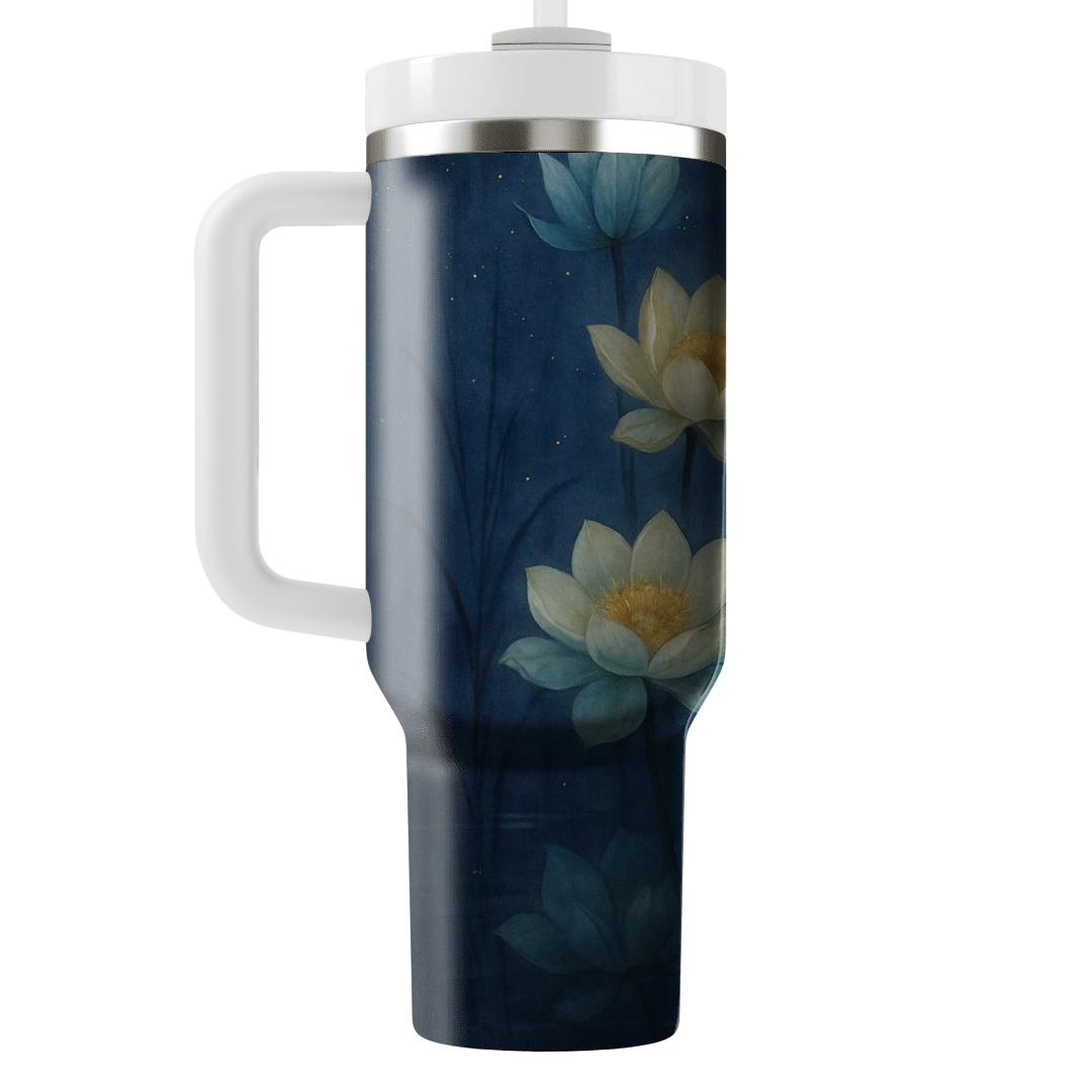 Midnight Lotus Cascade unique tumblers