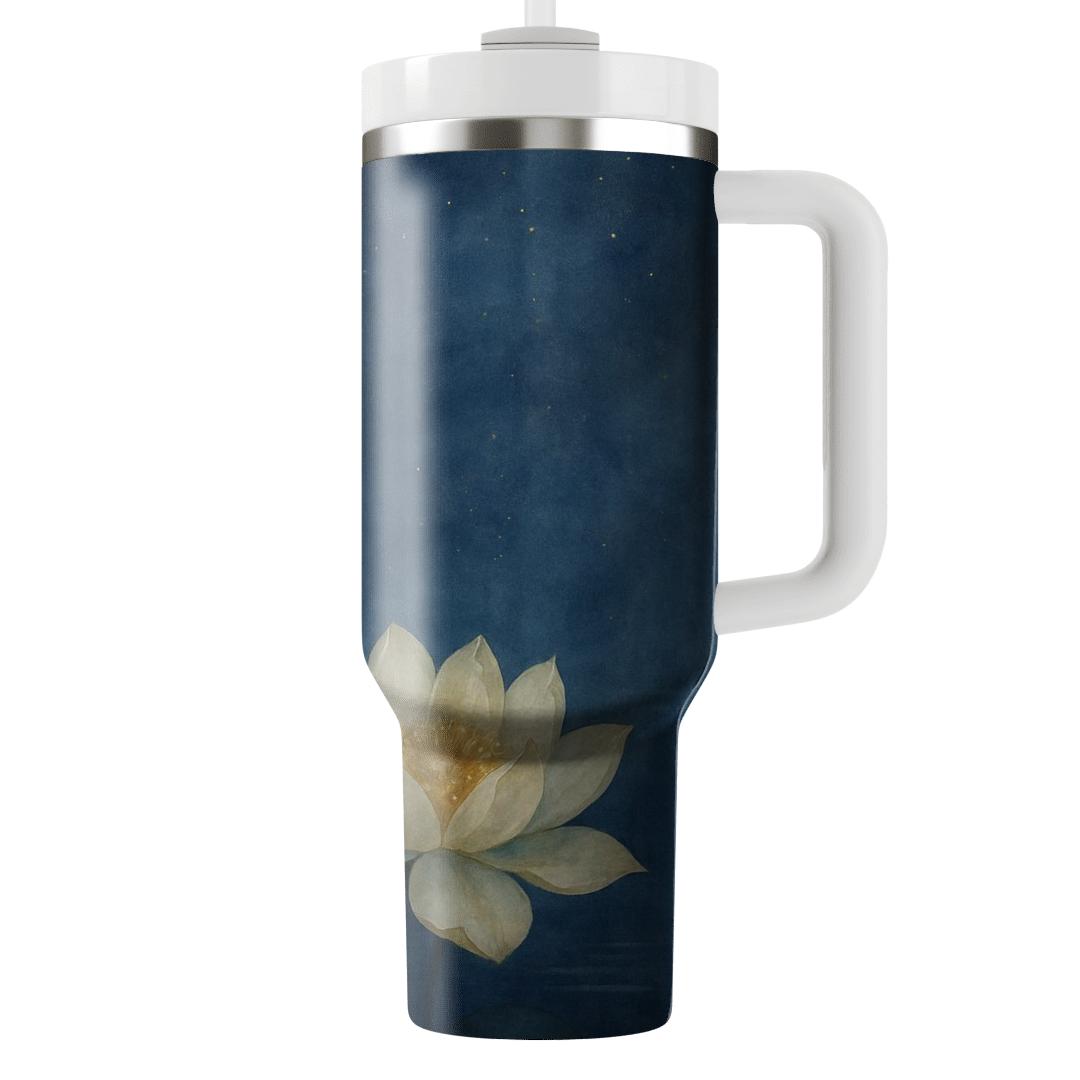 Midnight Lotus Cascade unique tumblers