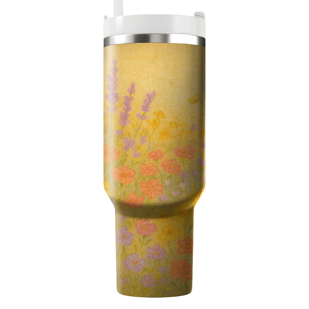Sunlit Meadow Tapestry tumblers for gifts