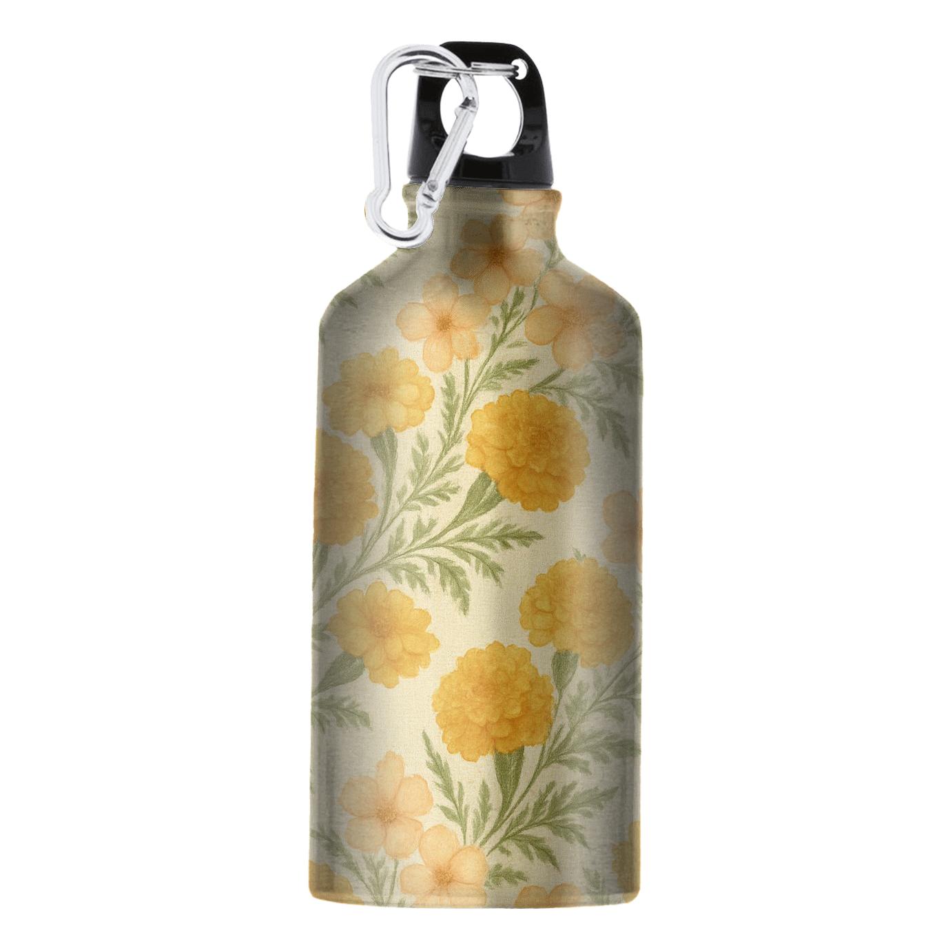 Sunrise Marigold Tapestry premium sports bottles