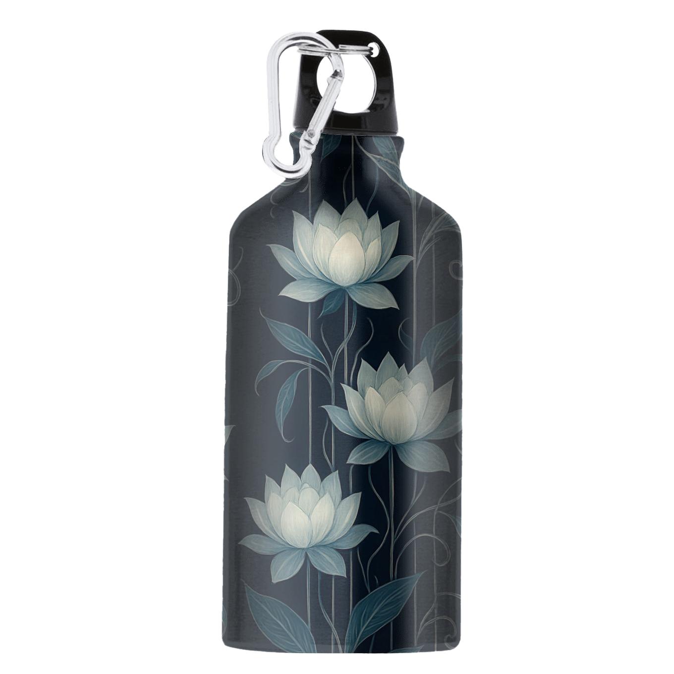 Midnight Lotus Cascade premium sports bottles