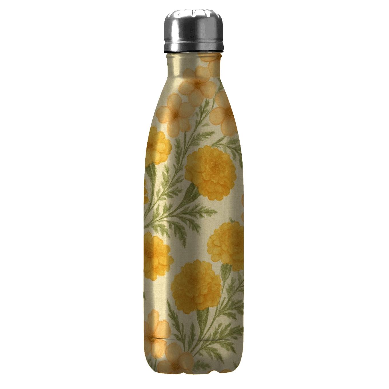 Sunrise Marigold Tapestry decorative water bottles