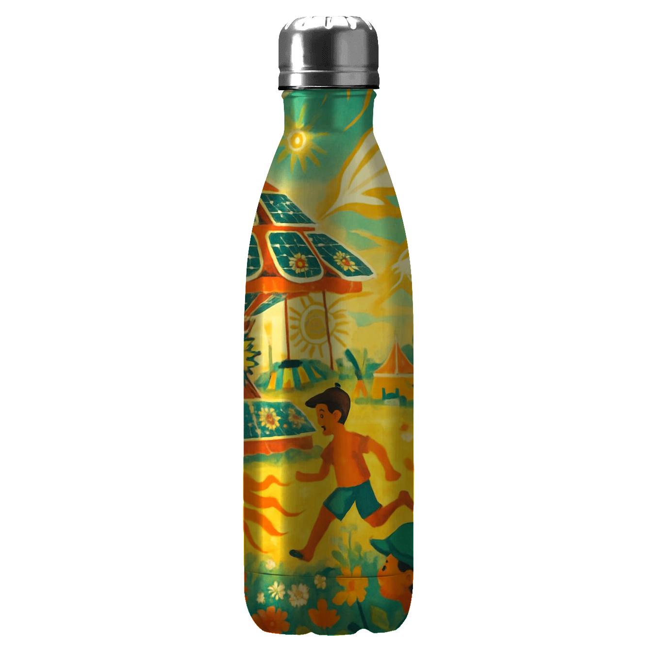 Solar Meadow Carnival custom water bottles
