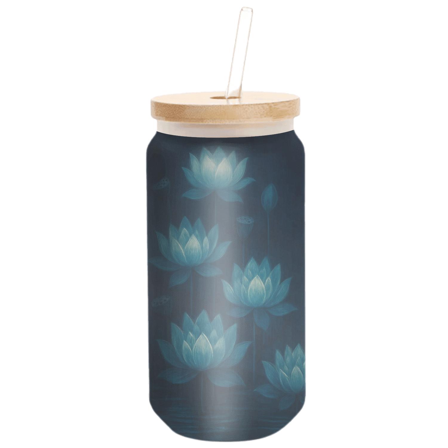 Midnight Lotus Mirage custom engraved glassware