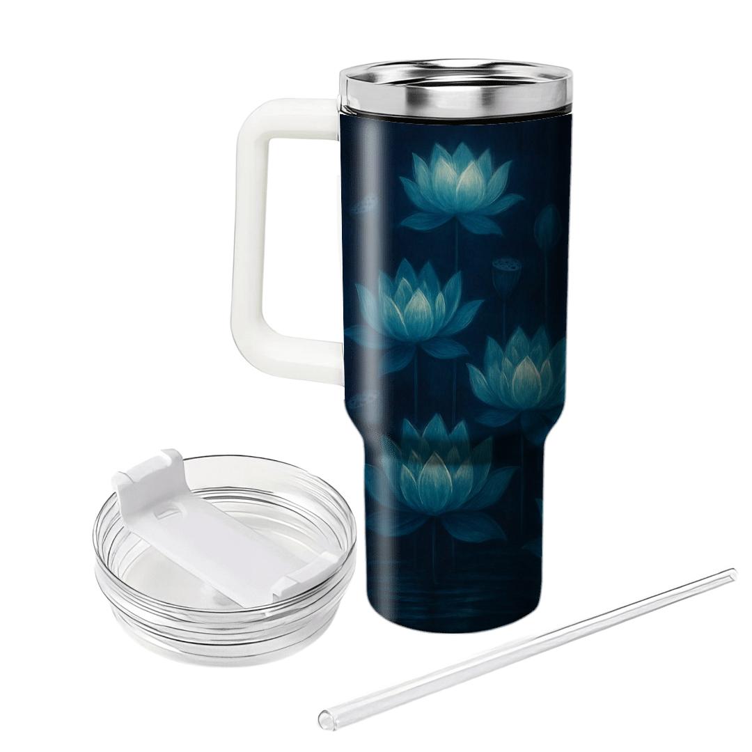 Midnight Lotus Mirage unique tumblers