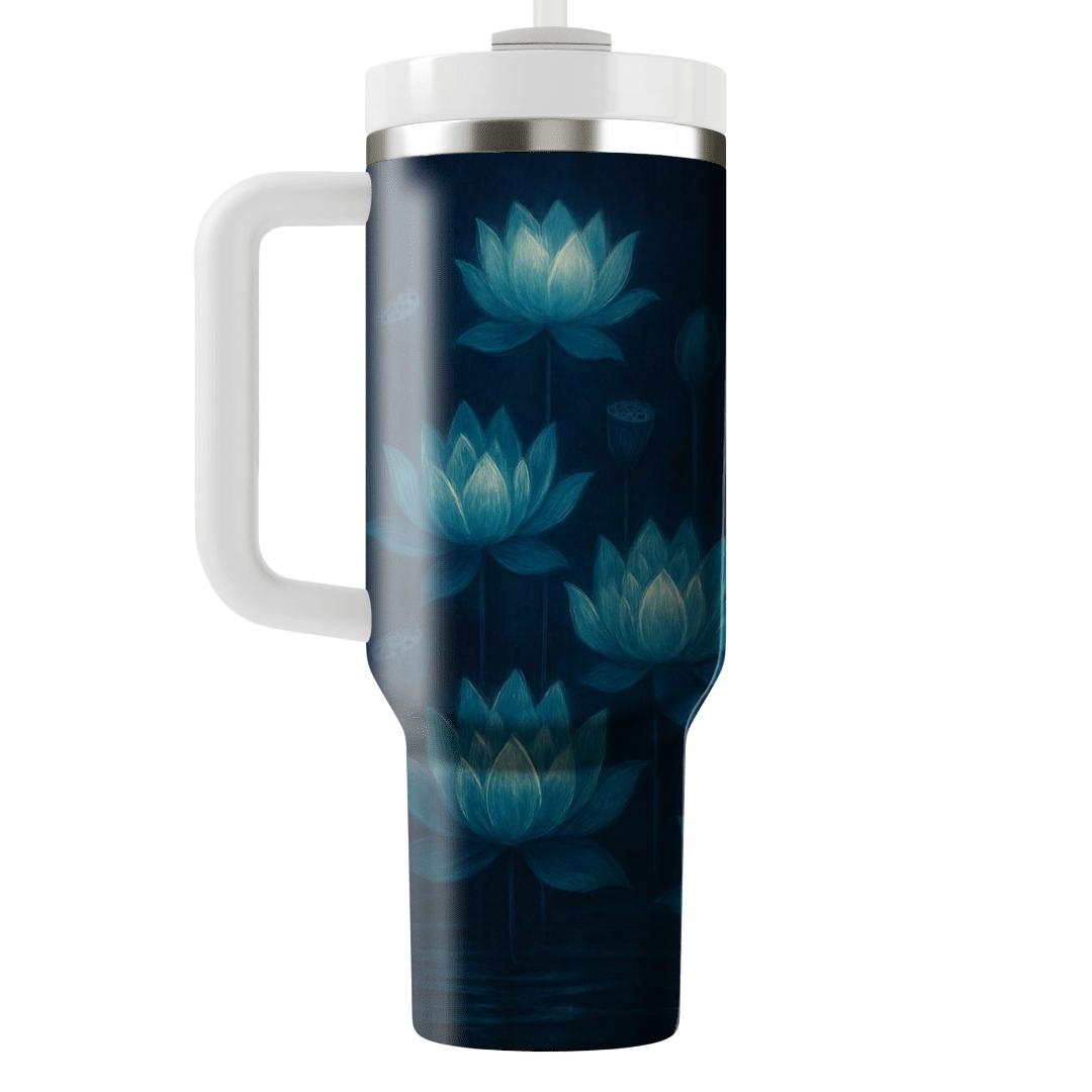 Midnight Lotus Mirage unique tumblers