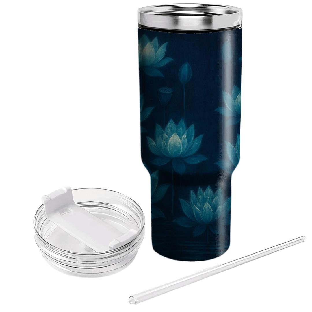 Midnight Lotus Mirage unique tumblers