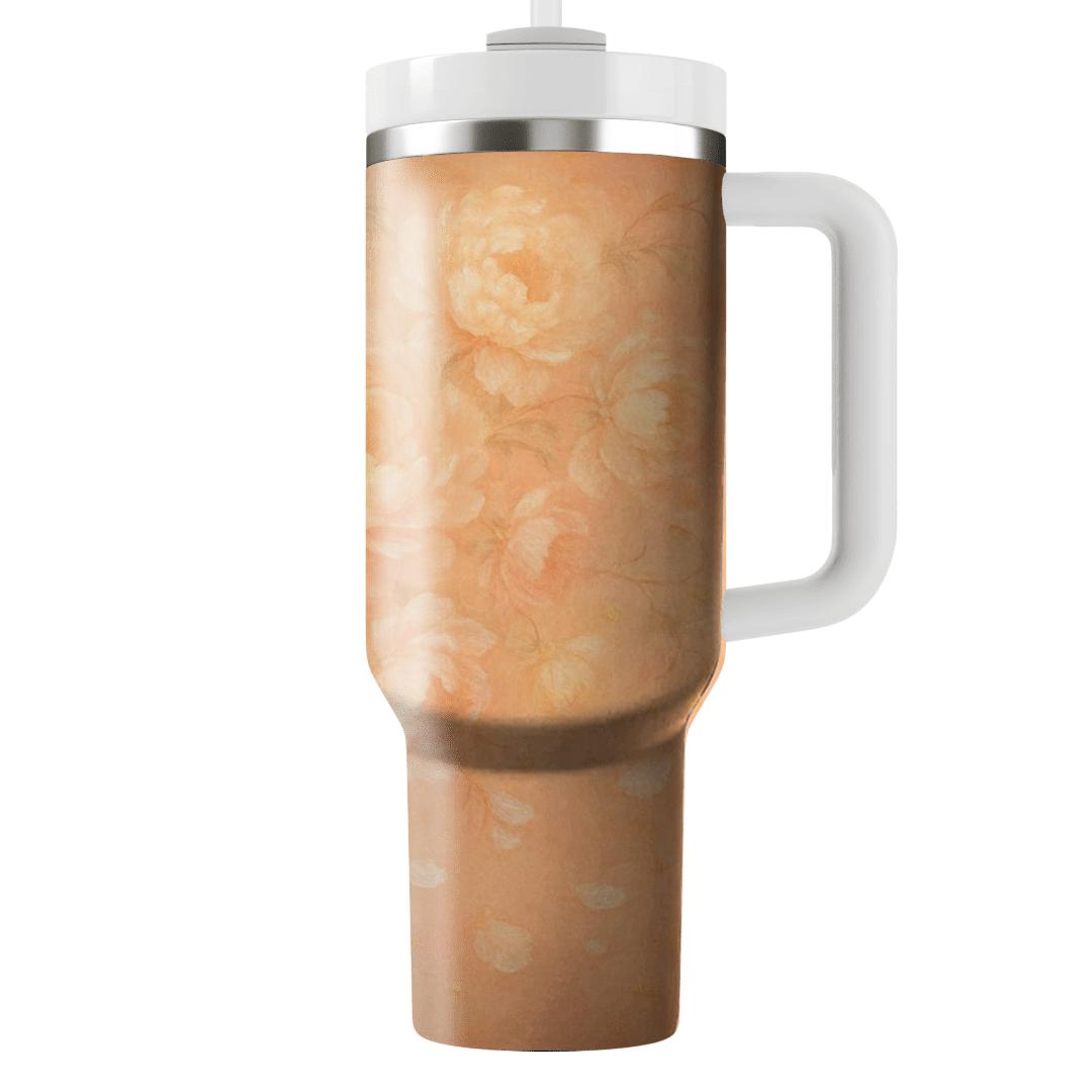Sunrise Peony Tapestry unique tumblers
