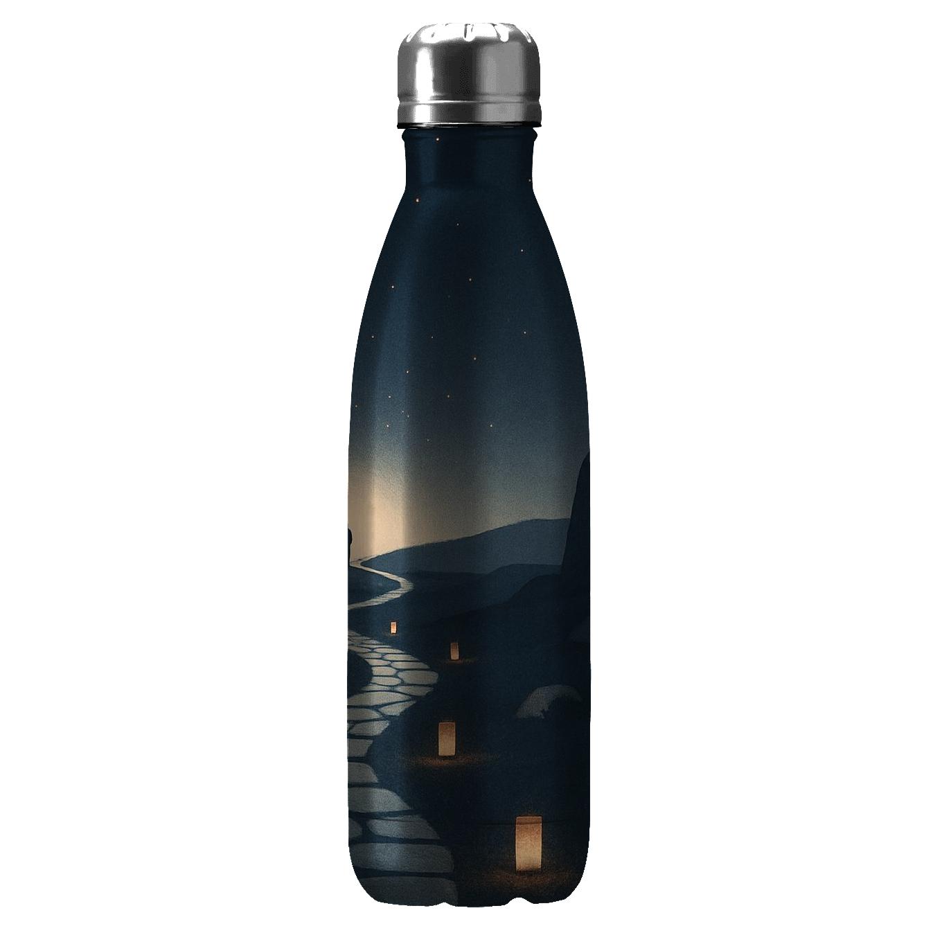 Starlit Pilgrim Path travel water bottles