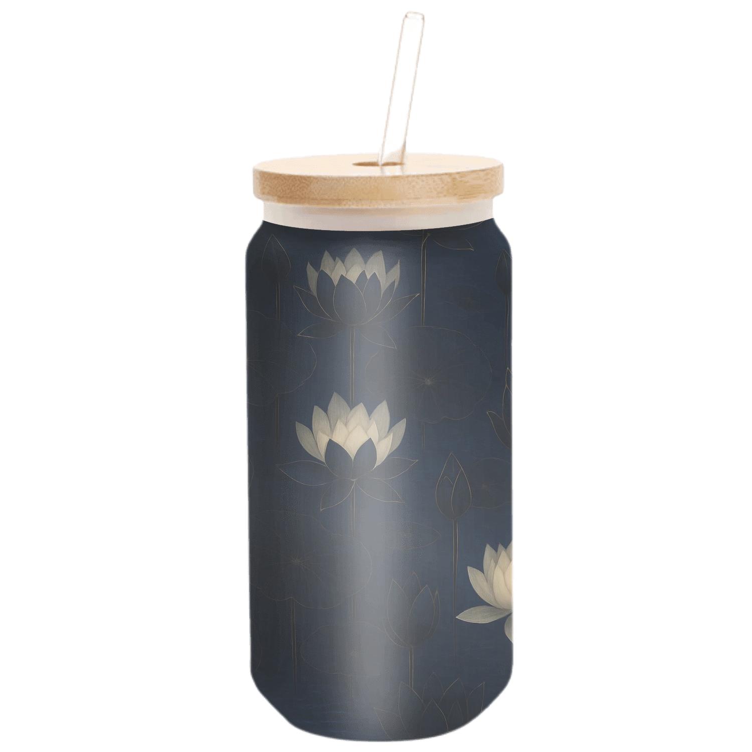 Midnight Lotus Cascade glassware drinkware
