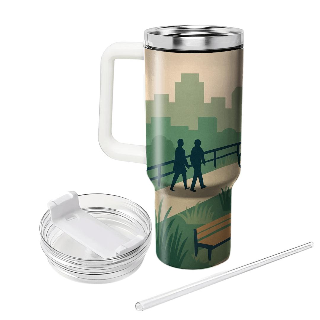 The High Line Park New York custom tumblers