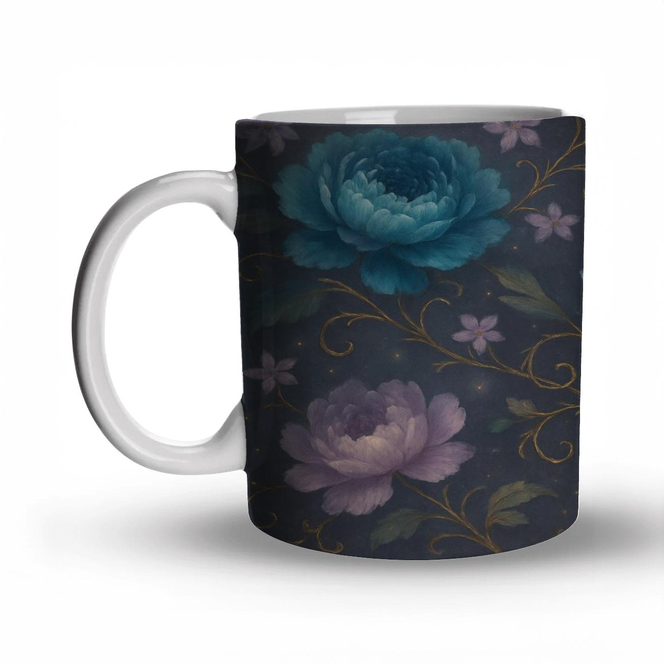 Garden Nebula Bloom novelty coffee mugs