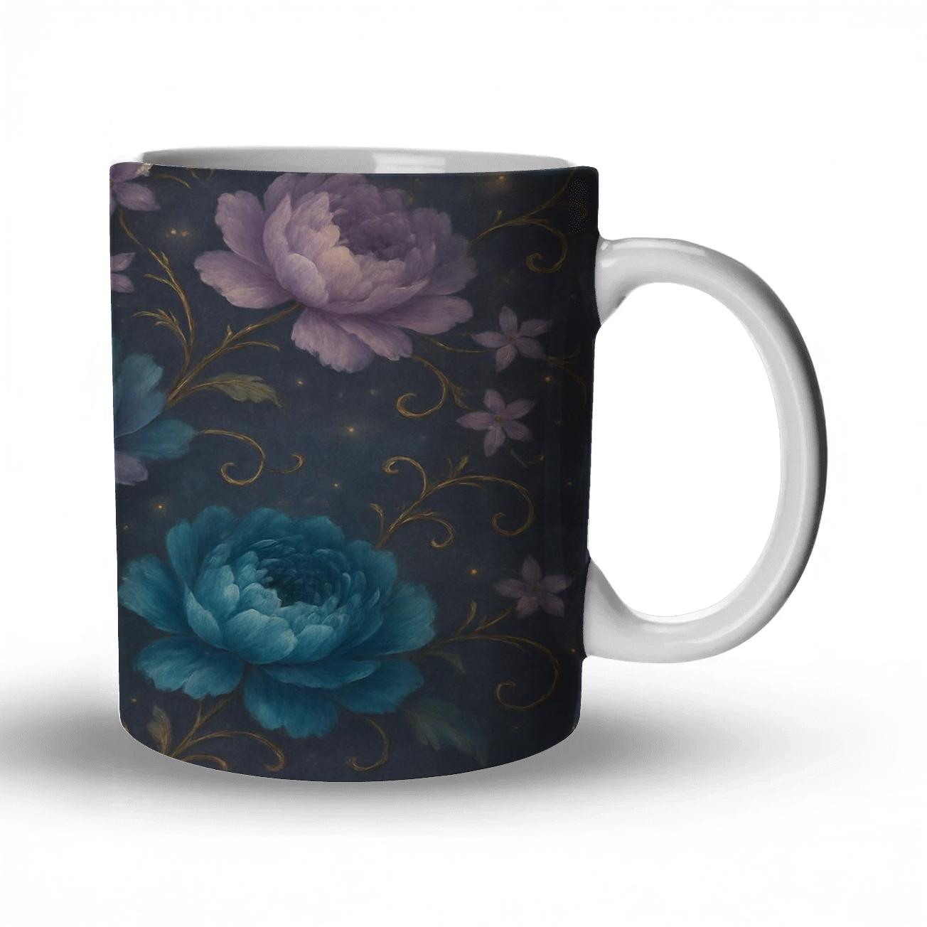 Garden Nebula Bloom novelty coffee mugs