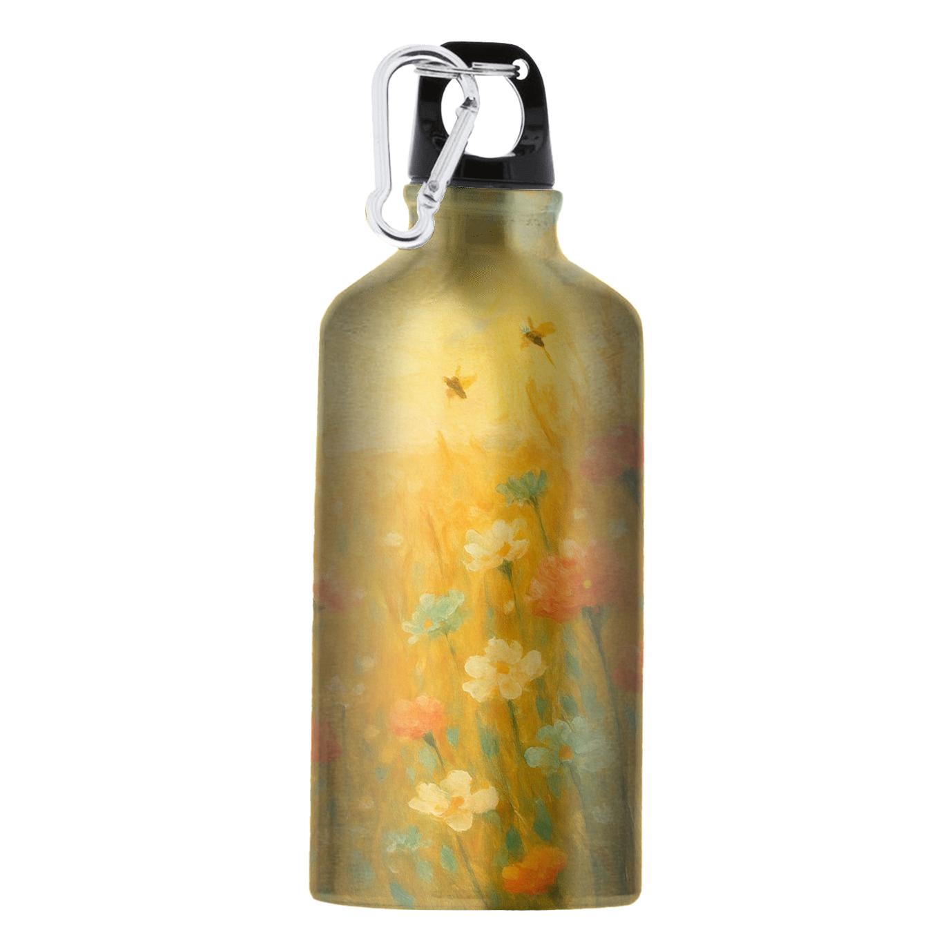 Sunlit Prairie Wildflowers stylish sports bottles