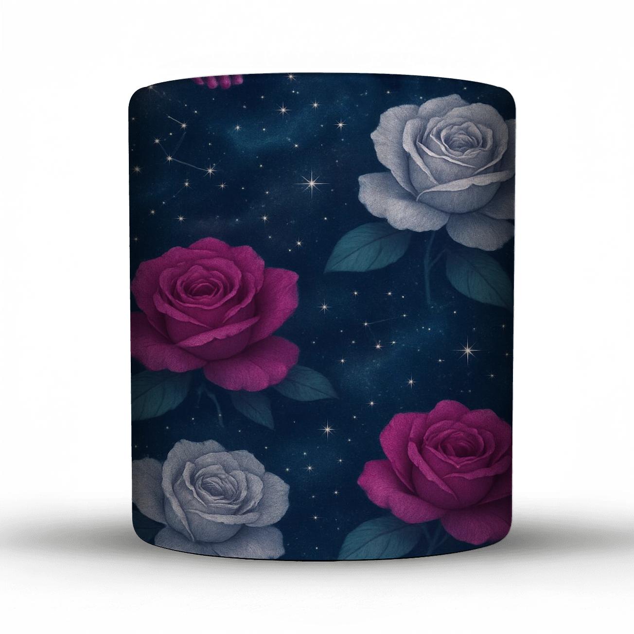 Nebula Rose Dream custom printed mugs